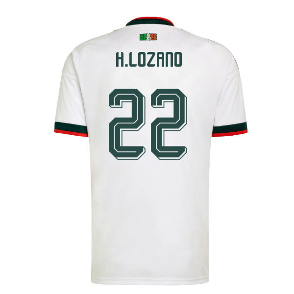 2026-2027 Mexico Away Shirt (H.Lozano 22)-SoccerKits Hub | Buy Soccer Jerseys Online